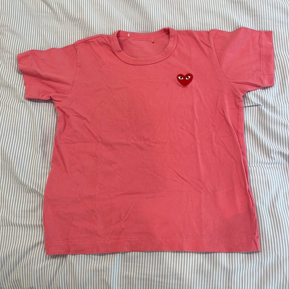 Come des Garçons pink shirt!